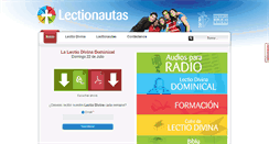 Desktop Screenshot of lectionautas.com